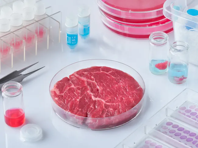 Lab-grown meat